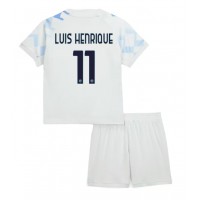 Camiseta Inter Milan Luis Henrique #11 Visitante Equipación para niños 2025-26 manga corta (+ pantalones cortos)